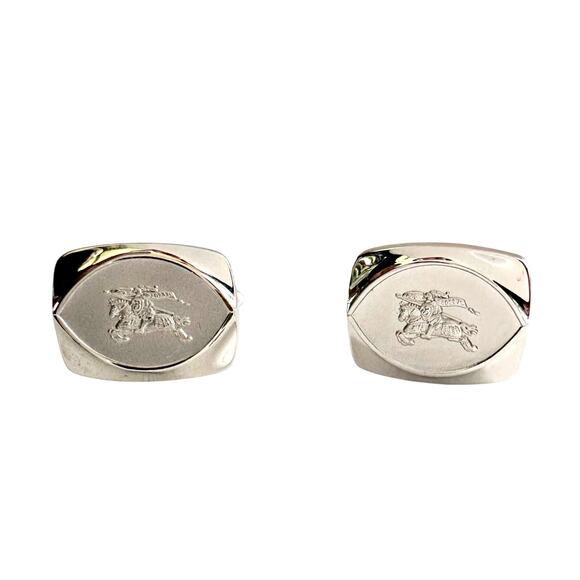 Burberry Equestrian Knight Logo Cufflinks - Picture 4 of 11
